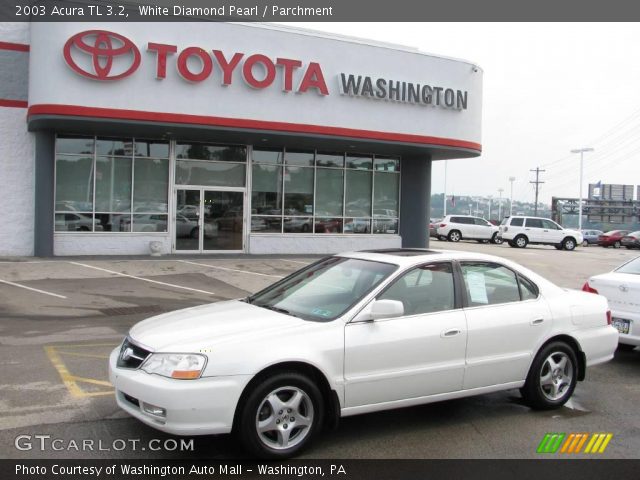 2003 Acura TL 3.2 in White Diamond Pearl