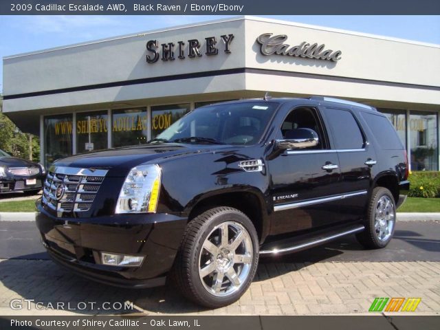 2009 Cadillac Escalade AWD in Black Raven