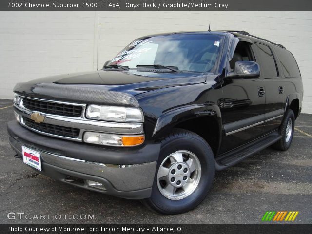 2002 Chevrolet Suburban 1500 LT 4x4 in Onyx Black