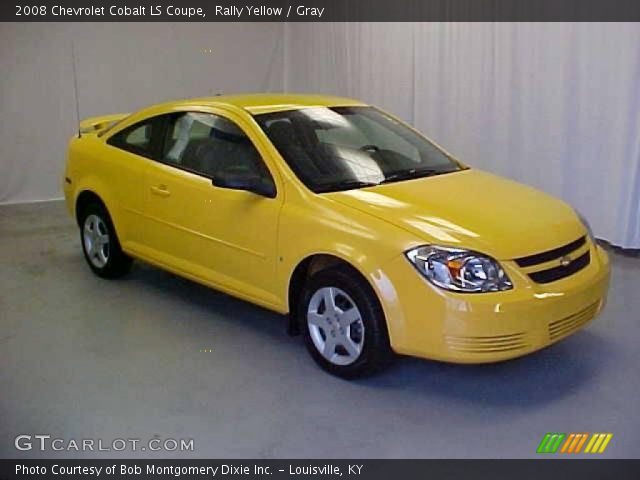 2008 Chevrolet Cobalt LS Coupe in Rally Yellow