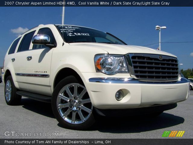 2007 Chrysler Aspen Limited HEMI 4WD in Cool Vanilla White