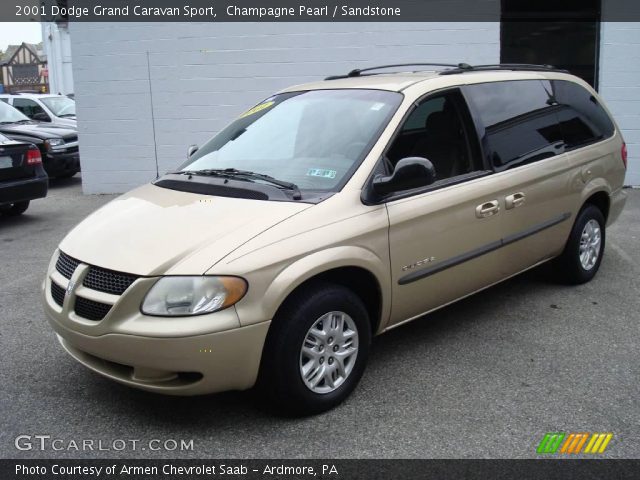 2001 Dodge Grand Caravan Sport in Champagne Pearl