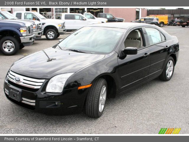 2008 Ford Fusion SE V6 in Black Ebony