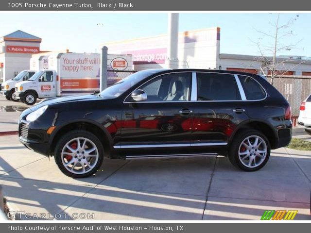 2005 Porsche Cayenne Turbo in Black