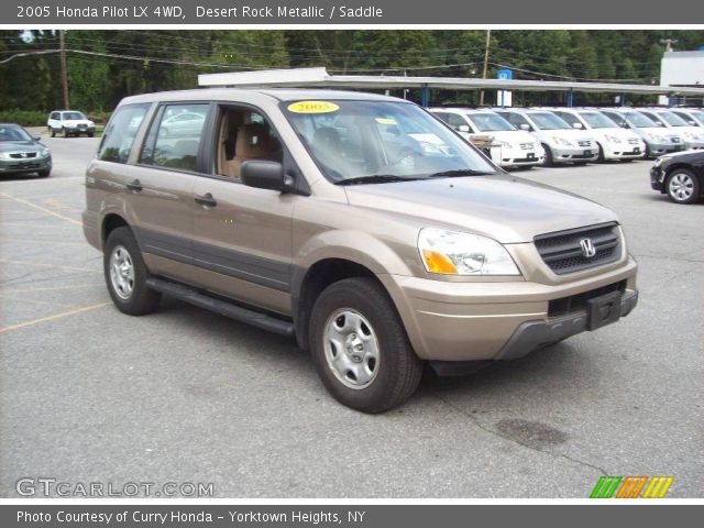 2005 Honda Pilot LX 4WD in Desert Rock Metallic