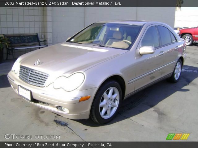 2003 Mercedes-Benz C 240 Sedan in Desert Silver Metallic