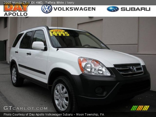 2005 Honda CR-V EX 4WD in Taffeta White
