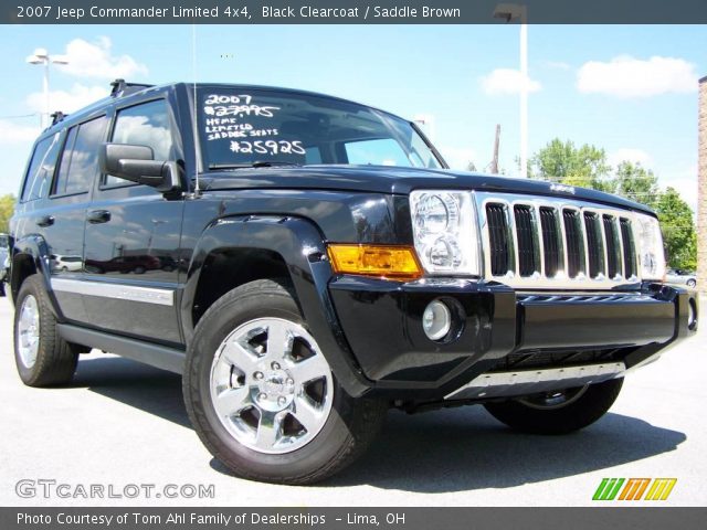 2007 Jeep Commander Limited 4x4 in Black Clearcoat