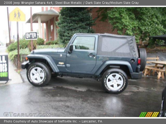 2008 Jeep Wrangler Sahara 4x4 in Steel Blue Metallic