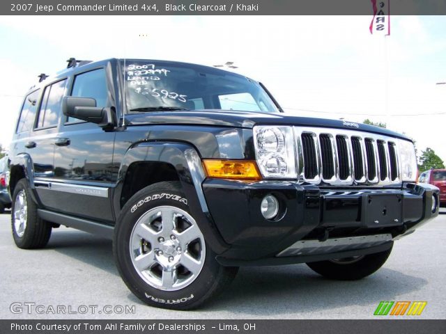 2007 Jeep Commander Limited 4x4 in Black Clearcoat