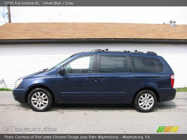 2006 Kia Sedona EX in Velvet Blue