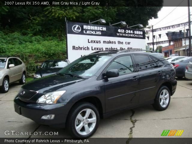 2007 Lexus RX 350 AWD in Flint Gray Mica