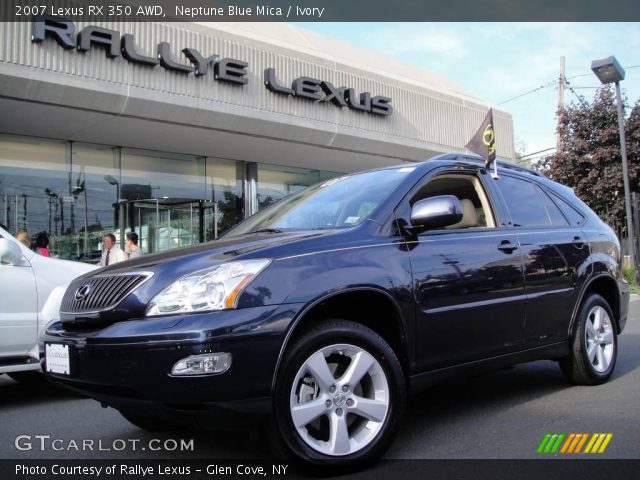 2007 Lexus RX 350 AWD in Neptune Blue Mica