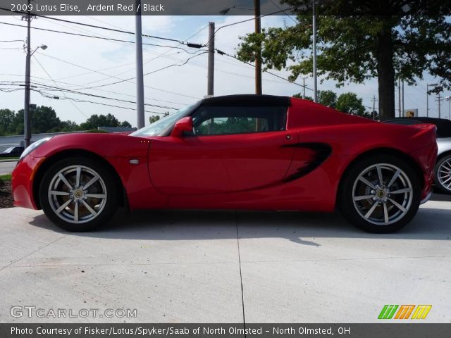 2009 Lotus Elise  in Ardent Red