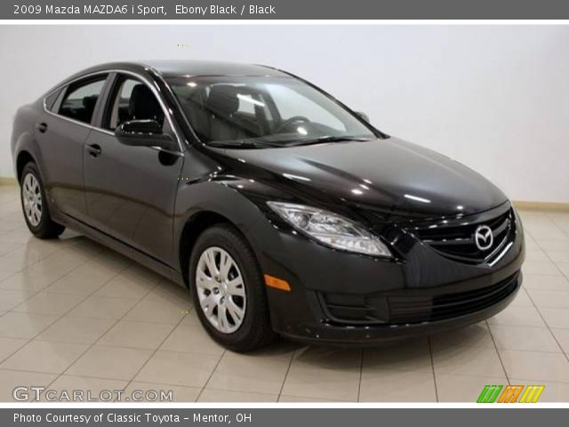 2009 Mazda MAZDA6 i Sport in Ebony Black