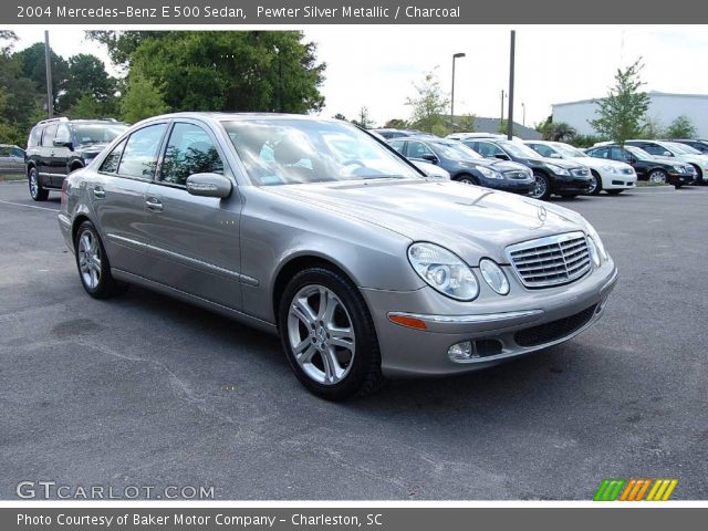 2004 Mercedes-Benz E 500 Sedan in Pewter Silver Metallic