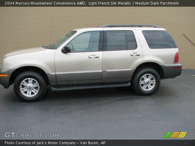 2004 Mercury Mountaineer Convenience AWD in Light French Silk Metallic