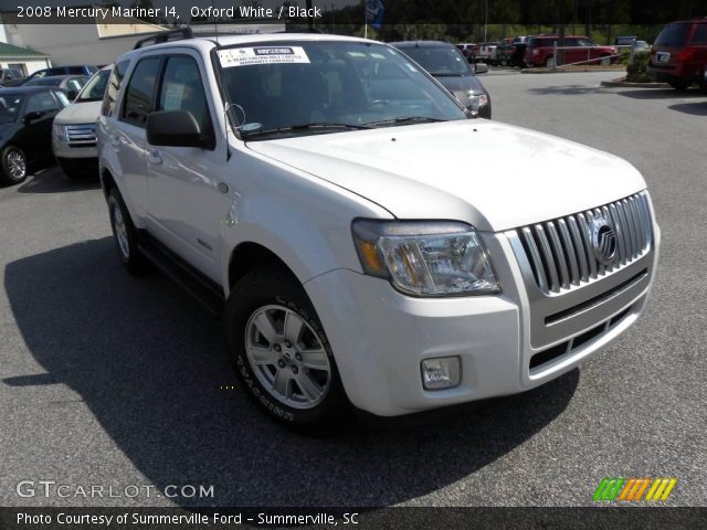 2008 Mercury Mariner I4 in Oxford White