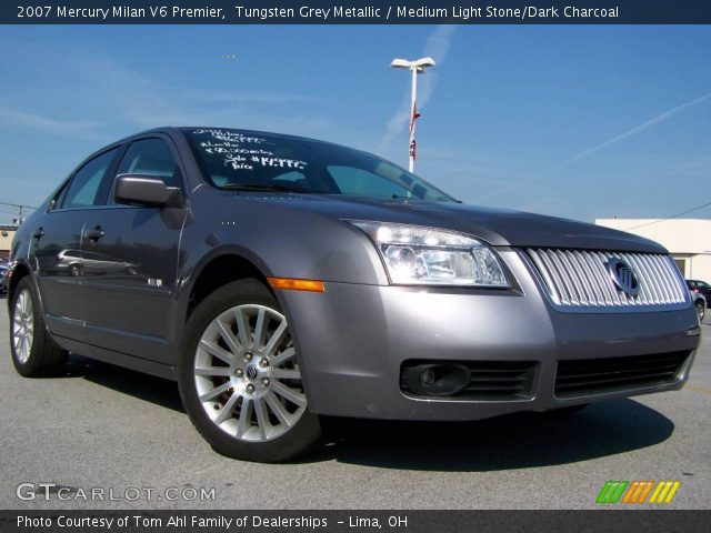 2007 Mercury Milan V6 Premier in Tungsten Grey Metallic