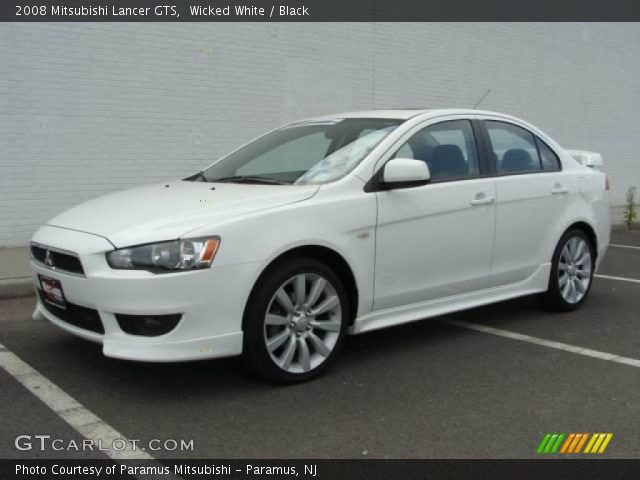 2008 Mitsubishi Lancer GTS in Wicked White