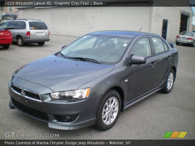 2010 Mitsubishi Lancer ES in Graphite Gray Pearl