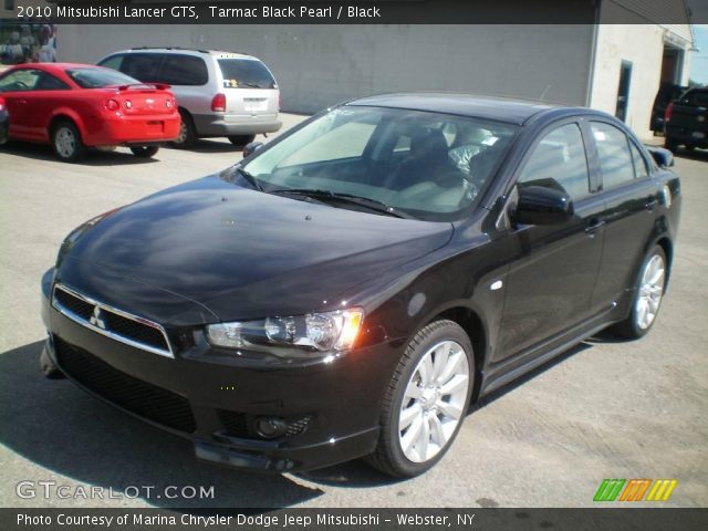 2010 Mitsubishi Lancer GTS in Tarmac Black Pearl
