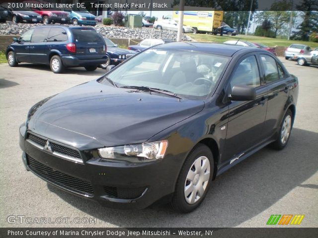 2010 Mitsubishi Lancer DE in Tarmac Black Pearl