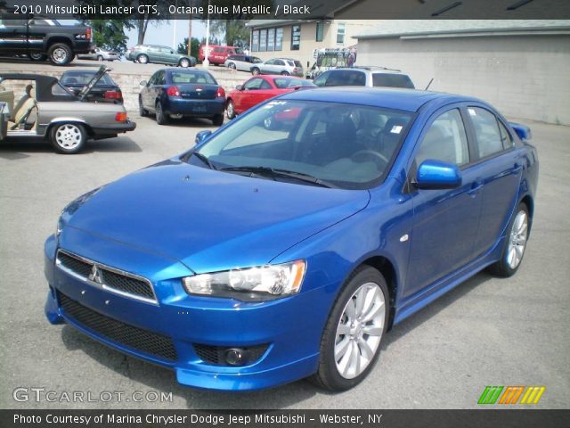 2010 Mitsubishi Lancer GTS in Octane Blue Metallic