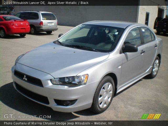 2010 Mitsubishi Lancer DE in Apex Silver Metallic