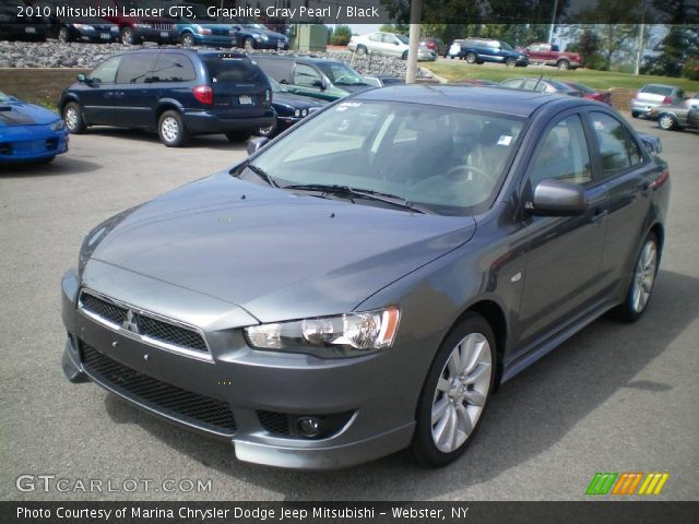 2010 Mitsubishi Lancer GTS in Graphite Gray Pearl