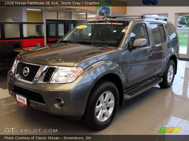 2008 Nissan Pathfinder SE 4x4 in Storm Gray