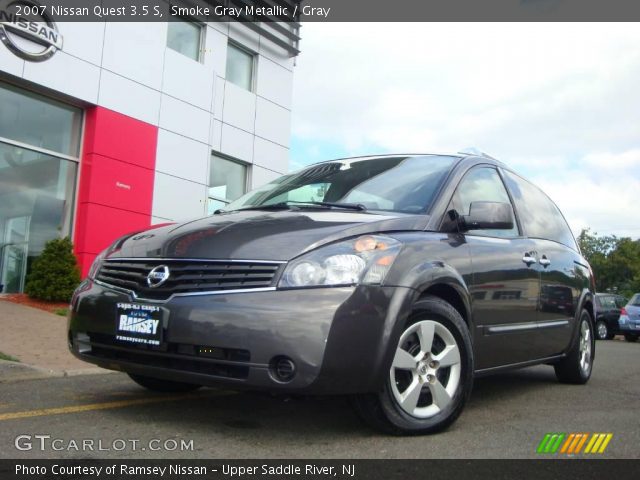 2007 Nissan Quest 3.5 S in Smoke Gray Metallic