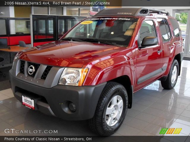 2006 Nissan Xterra S 4x4 in Red Brawn Pearl