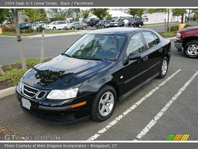 2004 Saab 9-3 Linear Sedan in Black