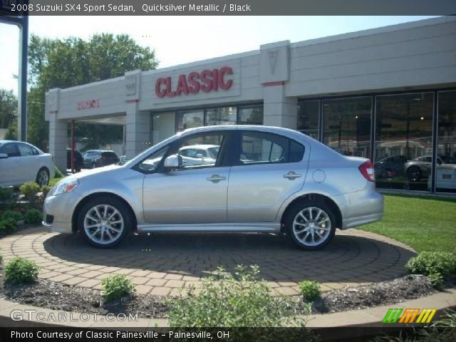 2008 Suzuki SX4 Sport Sedan in Quicksilver Metallic