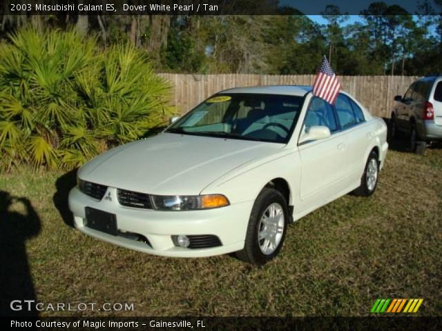 2003 Mitsubishi Galant ES in Dover White Pearl