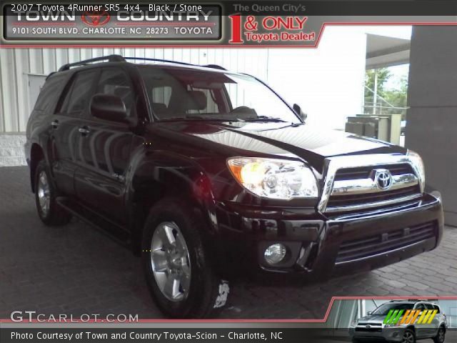 2007 Toyota 4Runner SR5 4x4 in Black