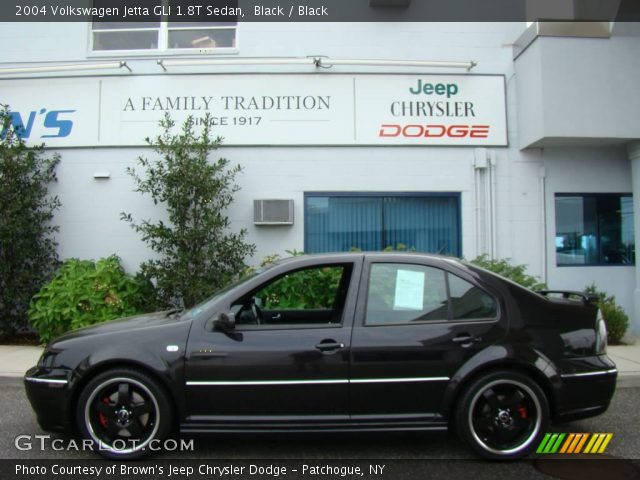 2004 Volkswagen Jetta GLI 1.8T Sedan in Black