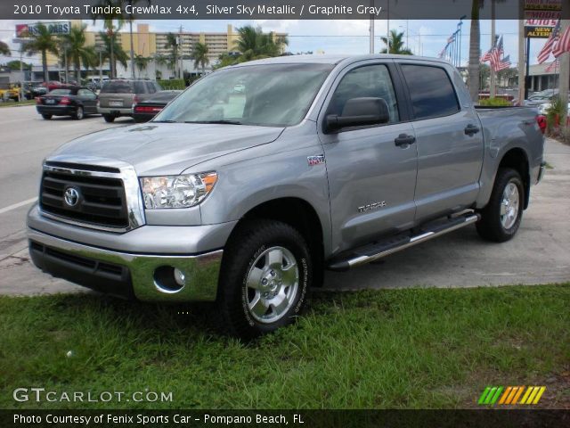 2010 Toyota Tundra CrewMax 4x4 in Silver Sky Metallic