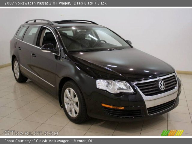2007 Volkswagen Passat 2.0T Wagon in Deep Black