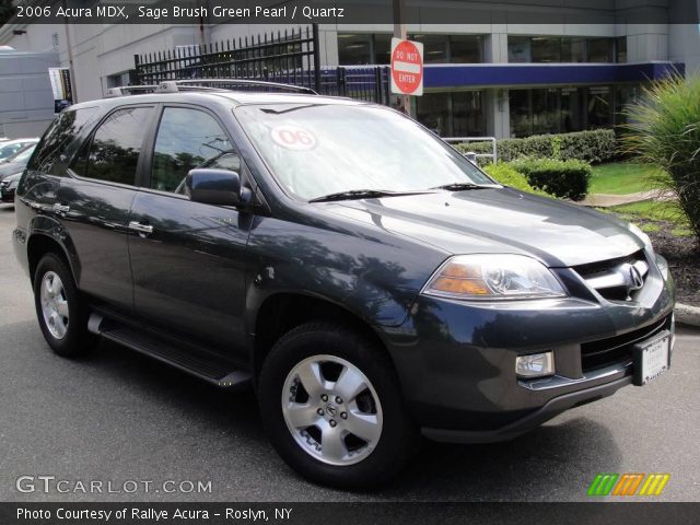 2006 Acura MDX  in Sage Brush Green Pearl