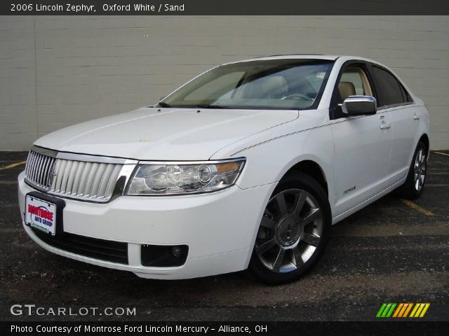 2006 Lincoln Zephyr  in Oxford White