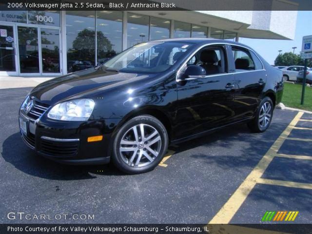 2006 Volkswagen Jetta 2.5 Sedan in Black