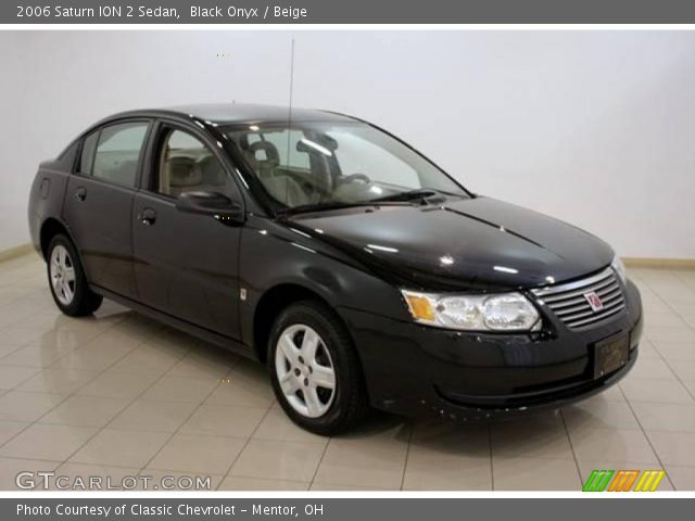 2006 Saturn ION 2 Sedan in Black Onyx