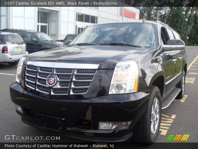 2007 Cadillac Escalade ESV AWD in Black Raven