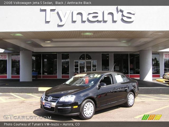 2008 Volkswagen Jetta S Sedan in Black