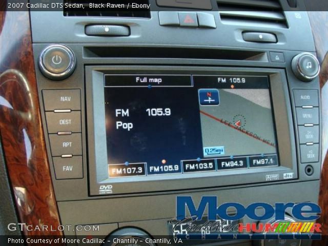 2007 Cadillac DTS Sedan in Black Raven