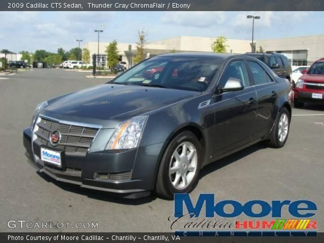 2009 Cadillac CTS Sedan in Thunder Gray ChromaFlair