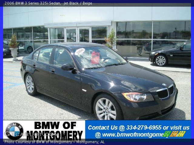 2006 BMW 3 Series 325i Sedan in Jet Black