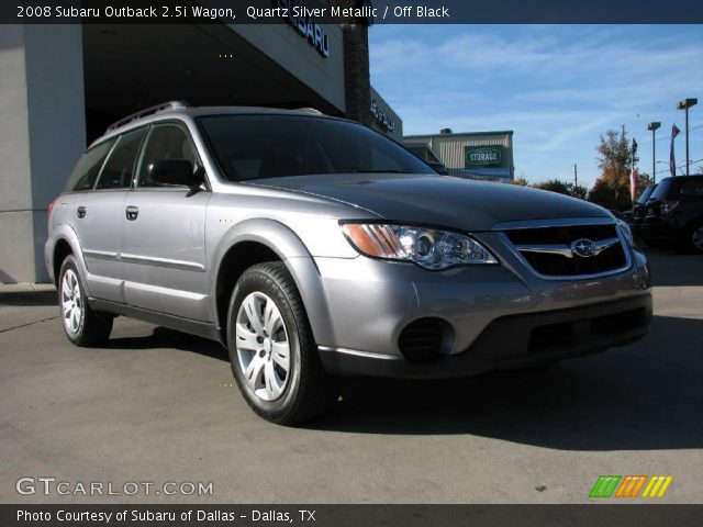 2008 Subaru Outback 2.5i Wagon in Quartz Silver Metallic